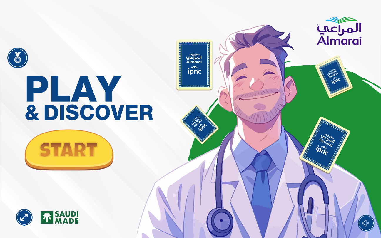 Start screen with doctor character