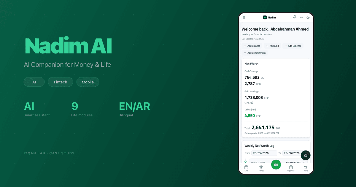Nadim AI — An AI Companion for Money, Goals & Life